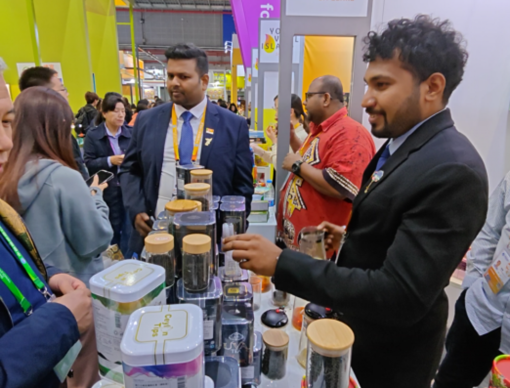 Ceylon Tips Shines at the 7th China International Import Expo